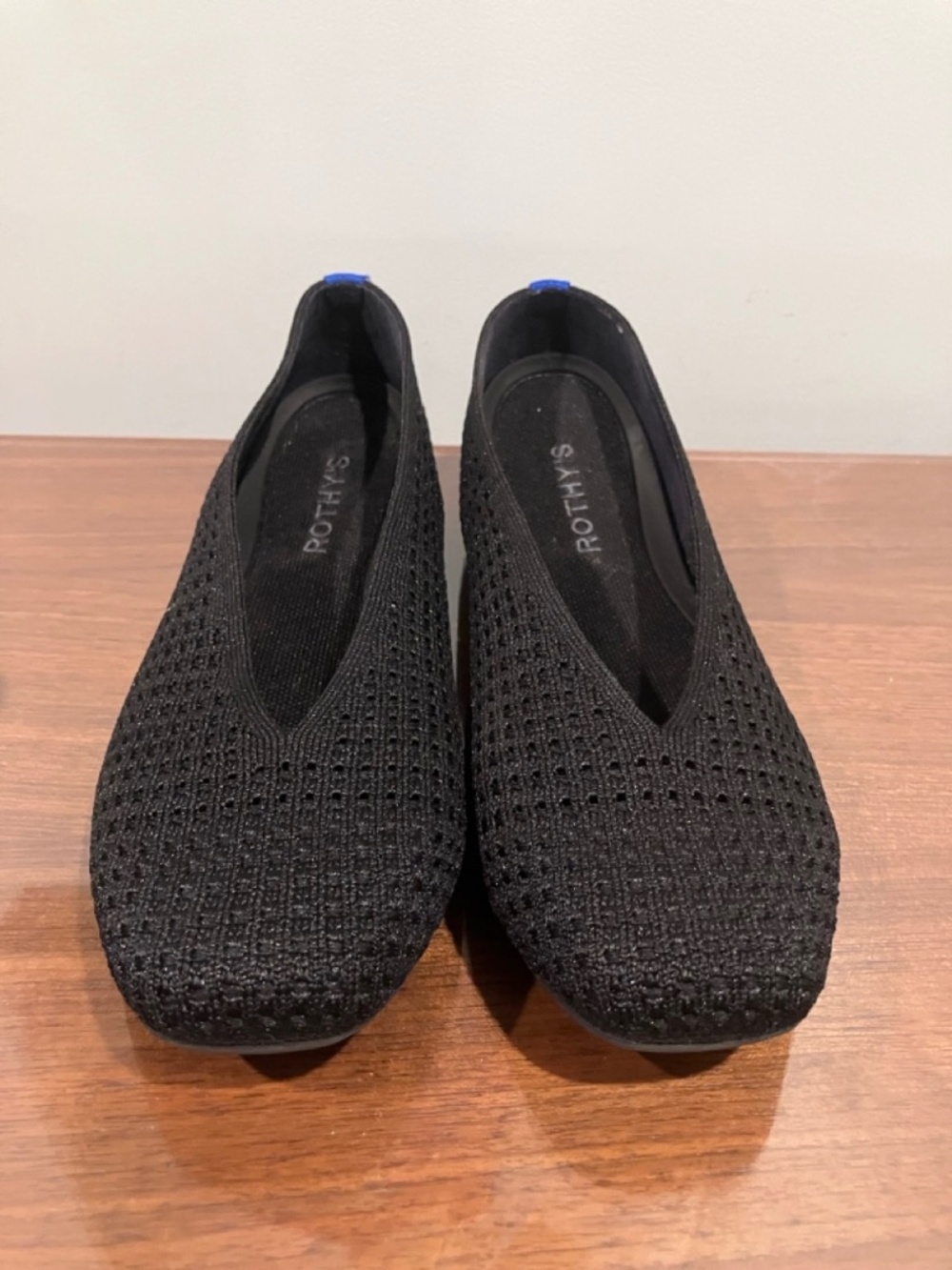Rothy's Black Knit Flats